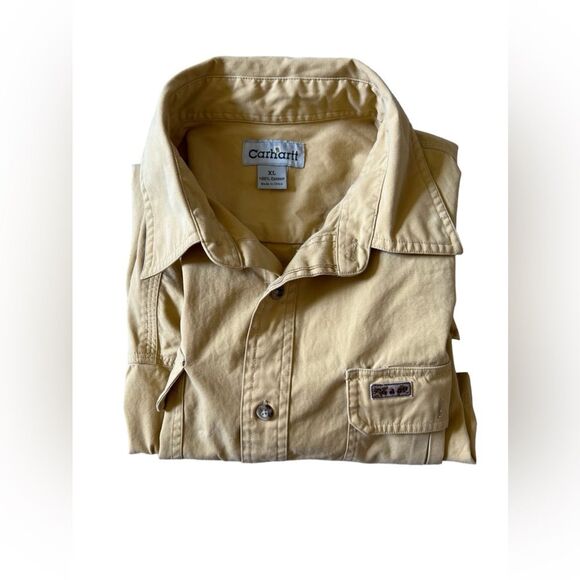 Carhartt Shirt Men's Button Up XL - Picture 4 of 4